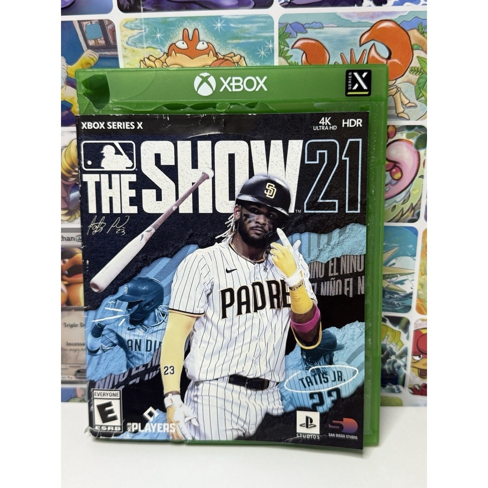 MLB The Show 21 Xbox Series X Complete w/ Case Insert Untested